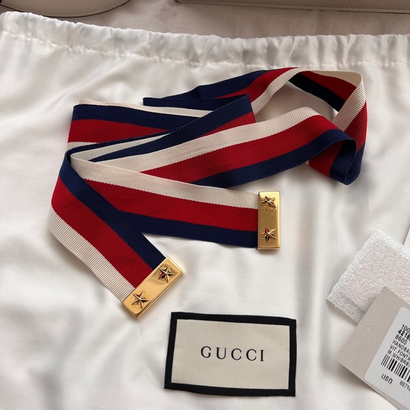 Auth Gucci White Sylvie Small Bag - Excellent condition - Picture 9 of 16